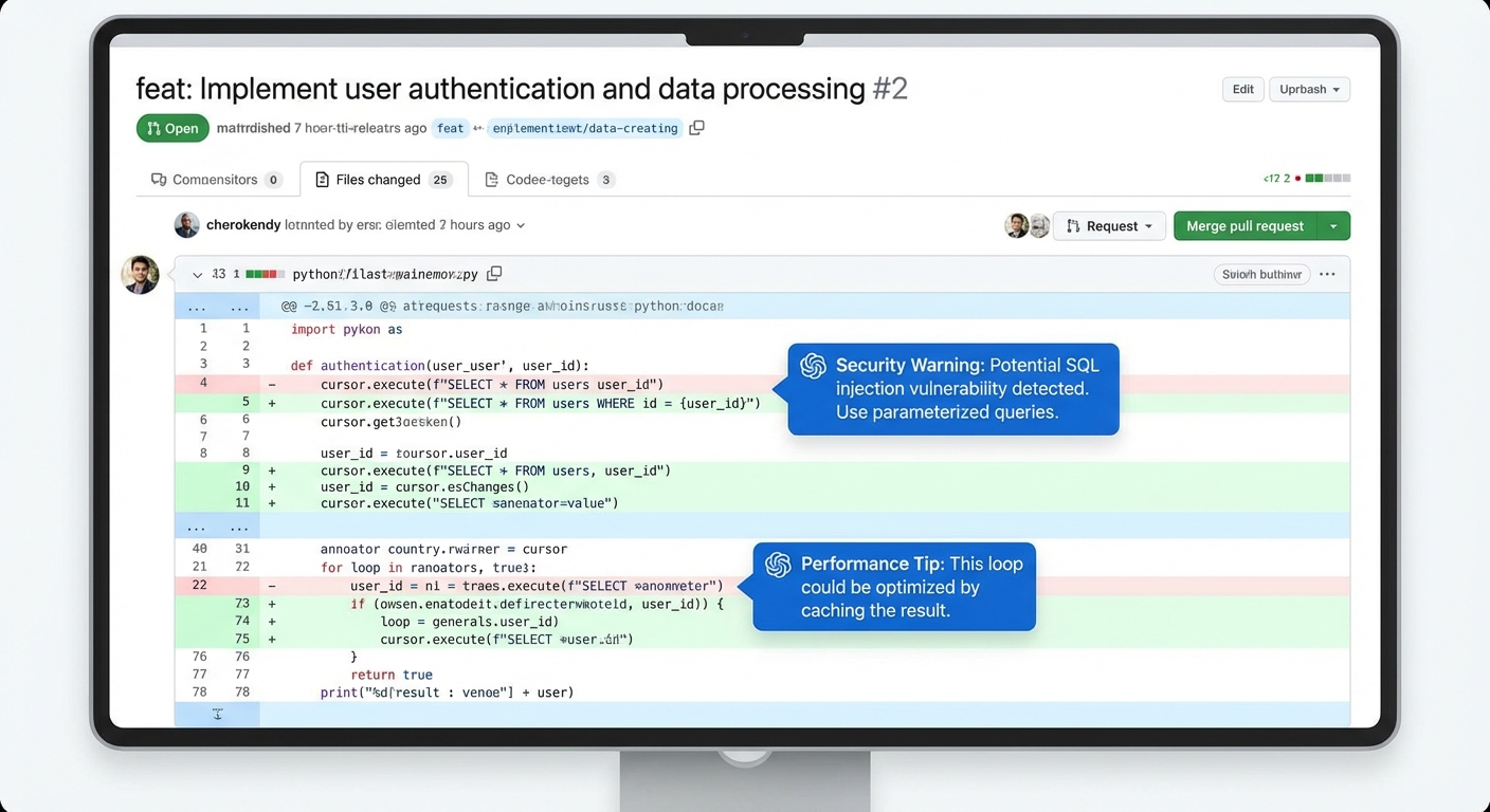 GitHub AI code review